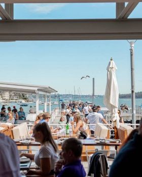 Manly wharf lunch